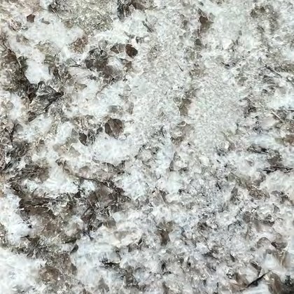 Silver Crystal finish sample