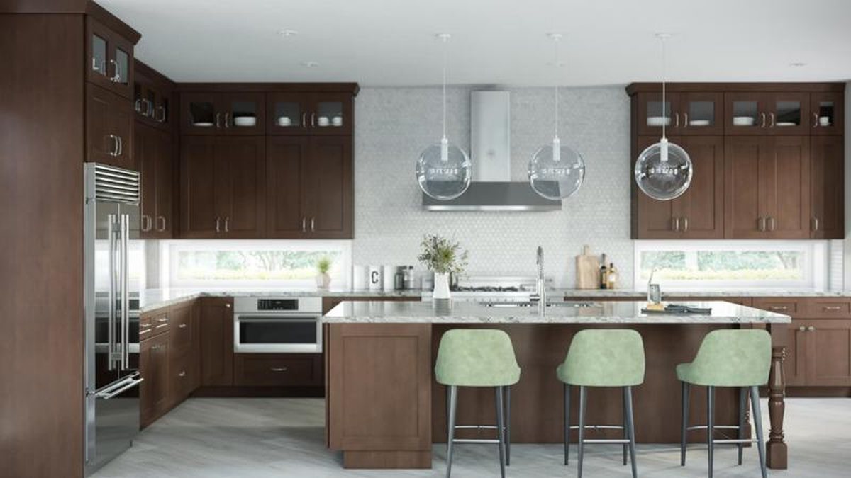 Shaker cabinetry in Kodiak